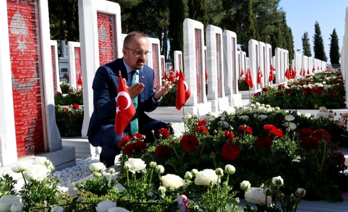  Ak Parti Grup Başkanvekili Bülent Turan, Anafartalar Zaferinin 104.