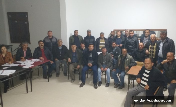 Başkan Osman Erdoğan durmuyor Burhaniye Kızıklı Mahallesi Tarımsal Kalkınma Kooperatifi genel kurul toplantısında başkanlığa getirilen Osman