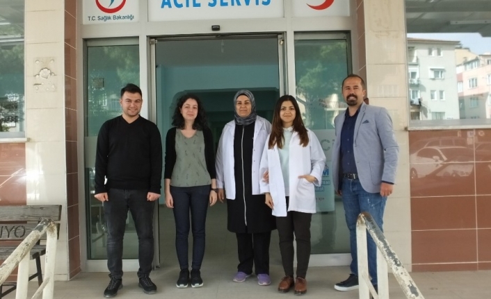 Burhaniye’de eski hastanenin Sağlıklı Hayat Merkezi’ne dönüştürülürken sonra burada açılan