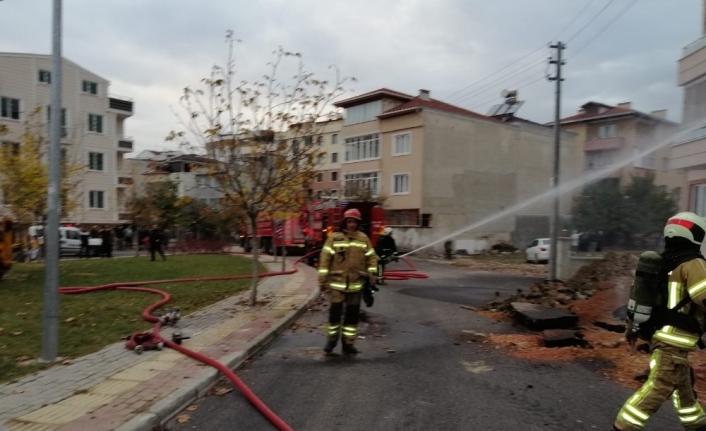  Bursada Yangın Paniği