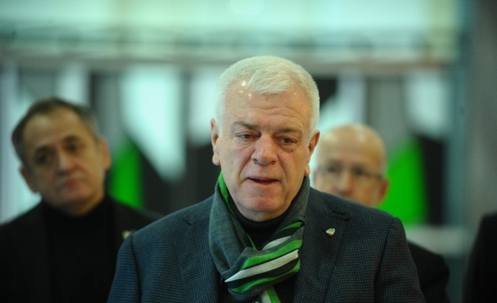 Bursaspor Kulüp Başkanı Ali Ay hakkında, kulübe ait 2 araziyi