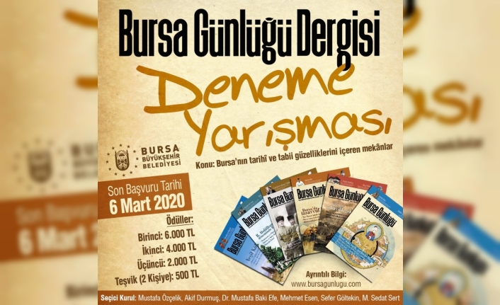  Bursa Büyükşehir Belediyesi’nin Kültür Yayını ‘bursa Günlüğü’, Şehrin 