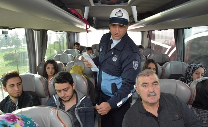  Balıkesir Büyükşehir Belediyesi Tarafından Yolcuları Bilinçlendirmek Amacıyla Hazırlanan 