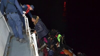  Çanakkale’nin Ayvacık İlçesi Açıklarında Yunanistan’ın Midilli Adasına Yasa Dışı