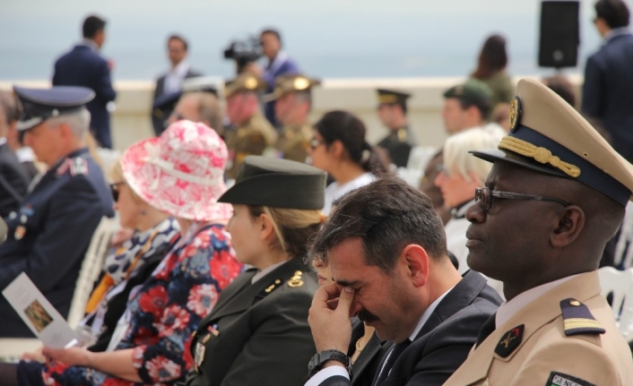 Çanakkale Kara Savaşları’nın 104’üncü yıl dönümünde Fransız ve İngiliz Helles