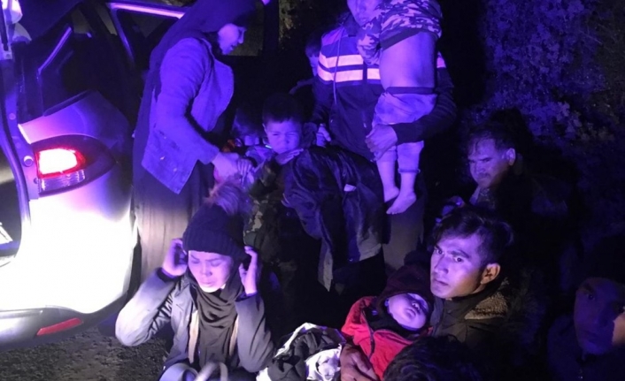 Çanakkale’nin Ayvacık ilçesinde, yasa dışı yollarla Yunanistan’ın Midilli Adası’na kaçmak