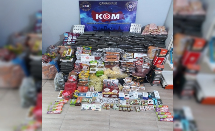  Çanakkale'de, Kaçakçılık Ve Organize Suçlarla Mücadele (kom) Şube Müdürlüğü