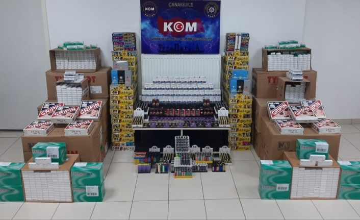 Çanakkale'nin Biga İlçesinde, Çanakkale Kaçakçılık Ve Organize Suçlarla Mücadele (kom)