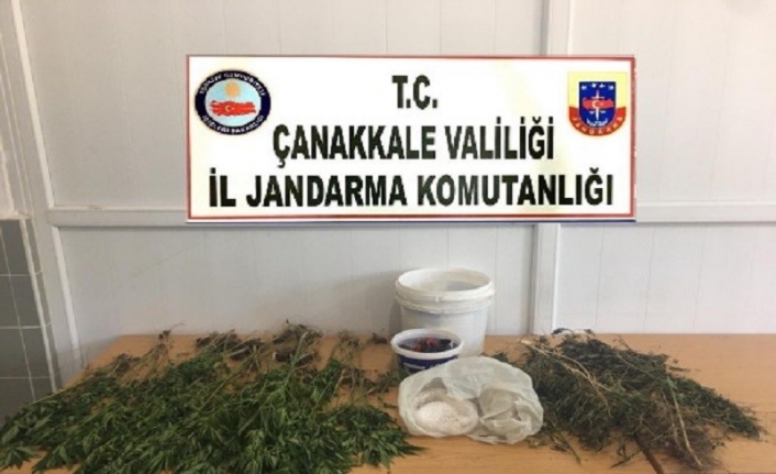  Çanakkale’nin Bayramiç İlçesinde Jandarmanın Yaptığı Uyuşturucu Operasyonunda 1 Kişi
