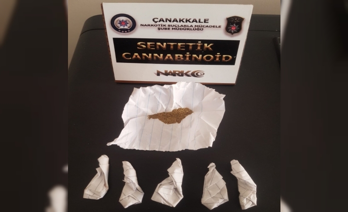 Çanakkale Narkotik Suçlarla Mücadele Şube Müdürlüğü Tarafından İl Merkezi Ve