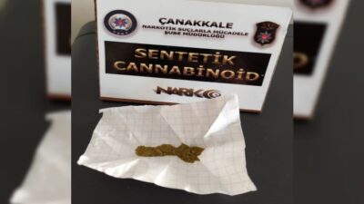  Çanakkale’de Uyuşturucu Madde Satışı Yapanlara Karşı Gerçekleştirilen Uygulamalarda 1