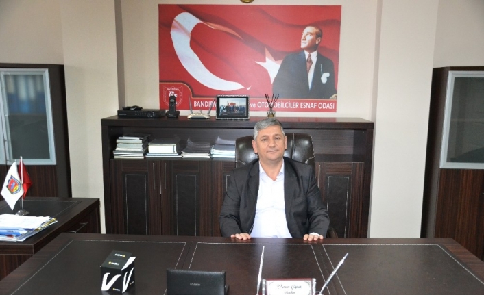  Balıkesir'in Bandırma Şoförler Ve Otomobilciler Esnaf Odası Başkanı Osman