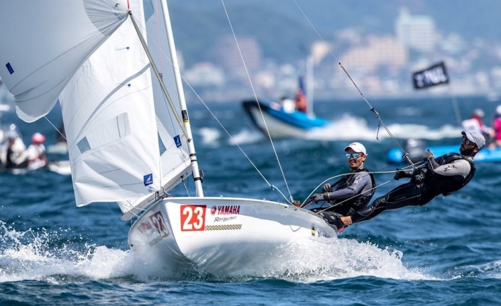  Enoshima-japonya’da Düzenlenen 470 Dünya Şampiyonasinda Foçalı Olimpik Milli Sporcular