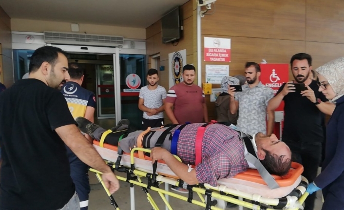 Bursa'nın İnegöl İlçesin Bağlı Yeniyörük Mahallesi Yolu Üzerinde Meydana Gelen
