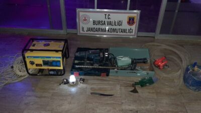  Bursa İl Jandarma Komutanlığı Ekipleri, Merkez Nilüfer İlçesinde Kaçak