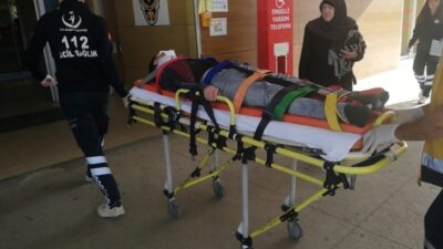  Bursa'nın İnegöl İlçesinde Meydana Gelen Kazada Otomobil İle Motosikletin