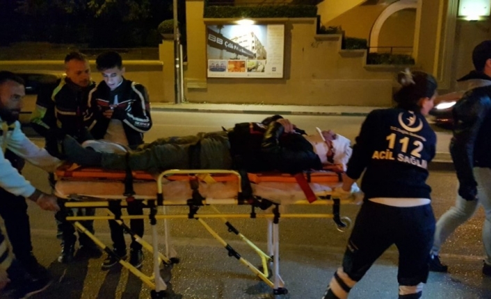  Bursa’da Eve Giderken Direksiyon Hakimiyetini Kaybeden Bir Genç Motosikleti