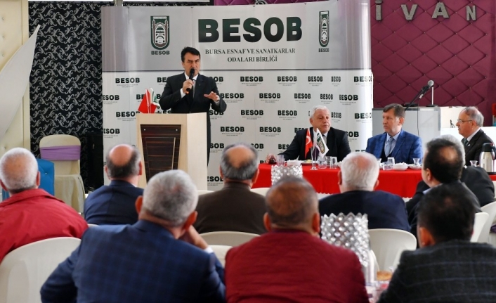 Osmangazi Belediye Başkanı Mustafa Dündar, Bursa Esnaf ve Sanatkarlar Odaları