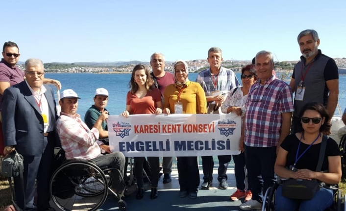  Karesi Engelli Meclisi, Ayvalık'ta Düzenlenen 'uluslararası Engelliler Şenliği' Etkinliğine