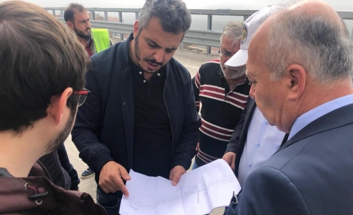  Dursunbey Çevre Yolunda Aydınlatma Çalişmalari Başladı