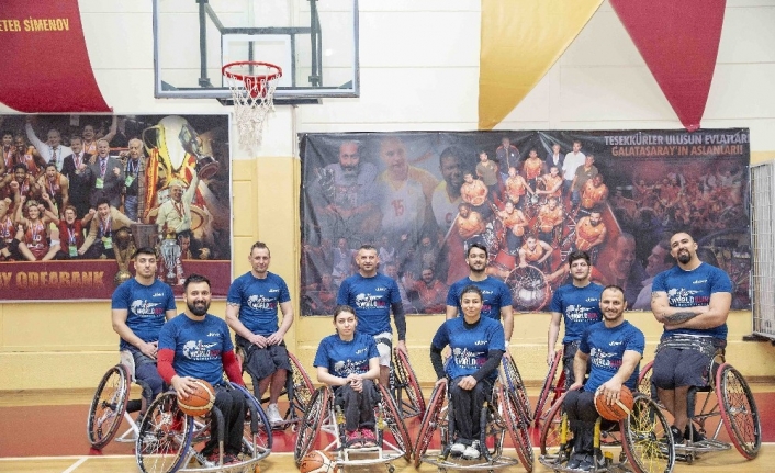Galatasaray Tekerlekli Basketbol Takımı, tüm geliri omurilik felcinin tedavisine yönelik