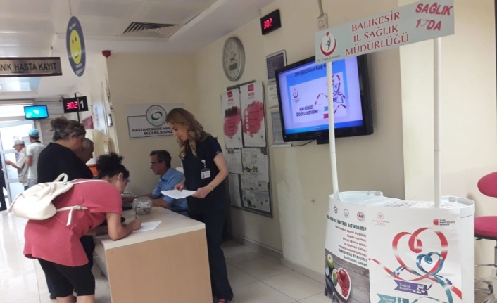 Erdek Neyyire Sıtkı Devlet Hastanesi’nde "kalbinizi Ödüllendirin" Temalı Etkinlik