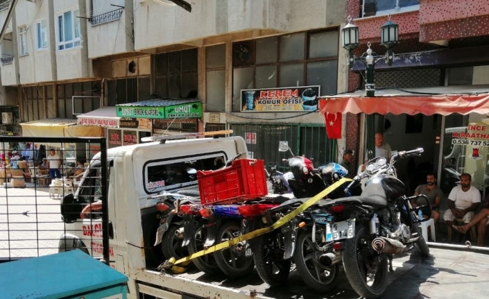  Erdek'te Trafik Ekiplerinin Denetlemeleri Sonucu 27 Motosiklet Trafikten Men