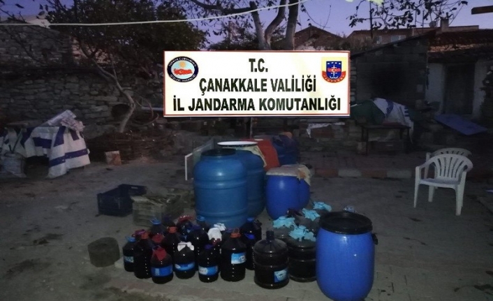  Çanakkale’de Gerçekleştirilen Operasyonlarda 7 Bin 540 Litre Şarap Ele