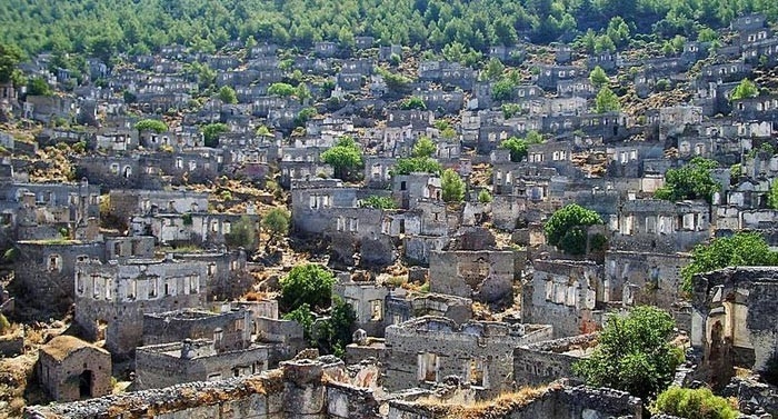  Eski Rum Köyü Sazak, Artık Binlerce Turisti Ağırlayacak
