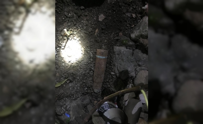 Çanakkale’nin Ayvacık İlçesinde Çanakkale Savaşı’ndan Kaldığı Tahmin Edilen Bir Top