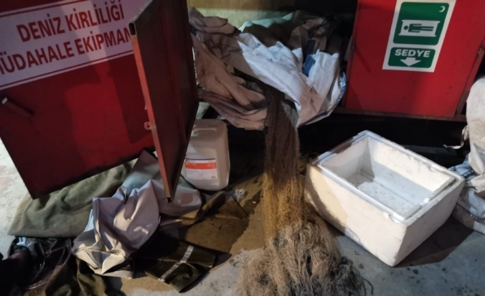 Gemlik Körfezi’nde bulunan bir fabrikanın limanına Mudanya Sahil Güvenlik Komutanlığı