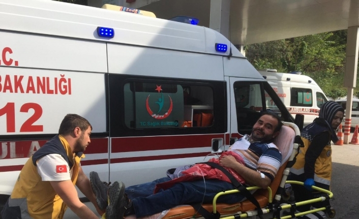 Bursa’da bir makina fabrikasının boyahanesinde patlama ve sonrasında çıkan yangında