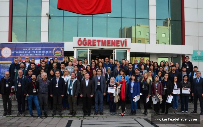 FEN EĞİTİMİNDE ASTRONOMİ BİLGİ ve BECERİLERİNİ GELİŞTİRME PROJESİ Öğretmenlerimizde astronomi