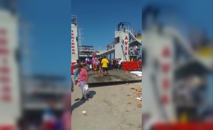  Balıkesir'in Marmara İlçesine Bağlı Avşa Mahallesi'nde Erdek-avşa Seferini Yapan