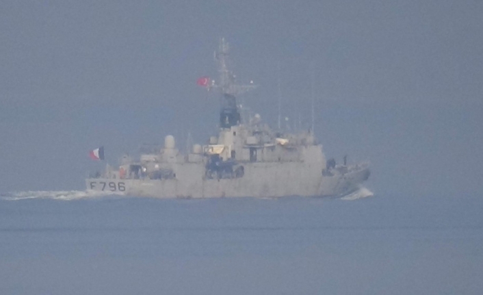  Fransız Donanmasına Ait  F796 Borda Numaralı 'commandant Birot'