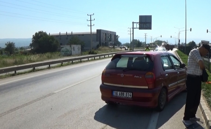 Bursa Ankara Karayolu Üzerinde Kaplan Petrol Mevkiinde Meydana Gelen Kazada