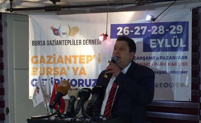  Bursa Gaziantepliler Derneği Tarafından Gerçekleştirilen Ve Dört Gün Sürecek