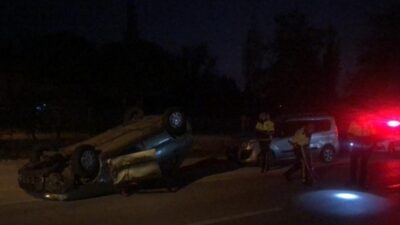  Gemlik’te Yeni Hastane Yolunda Meydana Gelen Kaza 2 Kişi