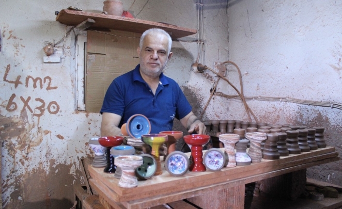 İzmirli çömlek ustası Bilal Deniz, Menemen çömleği ihracatında düşüş olunca