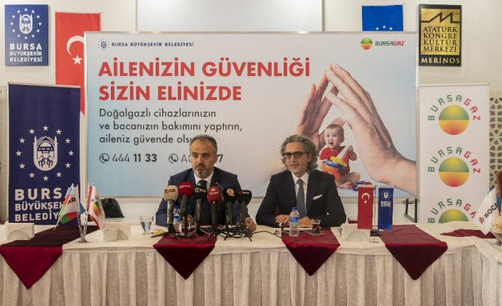  Bursagaz’ın Güvenli Doğalgaz Kullanımına İlişkin Bilinçlendirme Kampanyası Başladı. Kampanyanın