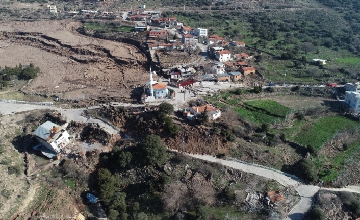 Şubat Ayında Meydana Gelen Heyelan Sonrası İzmir'in Bornova İlçesine