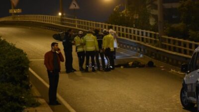  İzmirin Konak İlçesinde Meydana Gelen Motosiklet Kazasında 1 Kişi