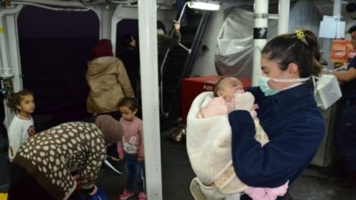  İzmir’in Seferihisar Ve Çeşme Açıklarında Sahil Güvenlik Ekiplerince 132