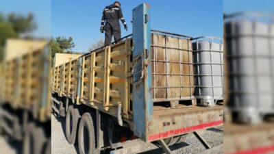  İzmir'in Bornova İlçesinde 5 Bin 50 Litre Kaçak Fuel-oil