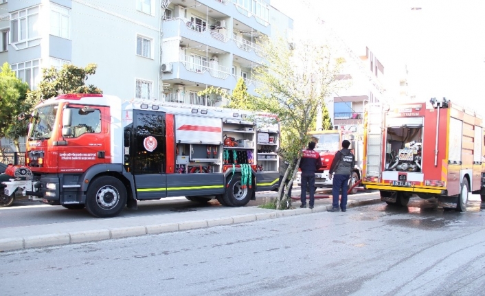  İtfaiye Ekipleri Kısa Sürede Yangına Müdahale Etti.