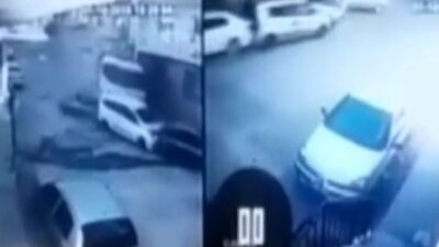  İzmir'in Bornova İlçesinde Freni Boşalan Hafriyat Kamyonunun, Mahalledeki 9