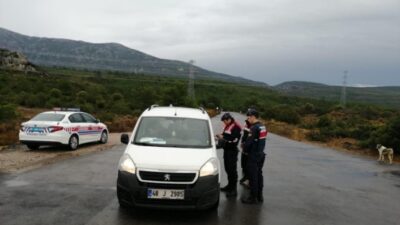 İzmir İl Jandarma Komutanlığı Ekipleri, Bine Yakın Personelle Huzur Operasyonu