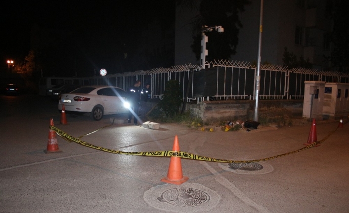 İzmir’in Buca ilçesinde bulunan NATO lojmanlarının bulunduğu sokakta iki kişi