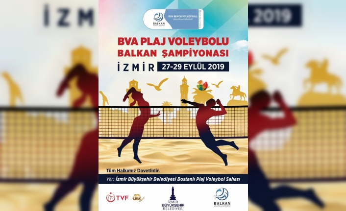  2019 Bva Plaj Voleybolu Balkan Şampiyonasi’na Bu Yıl İzmir