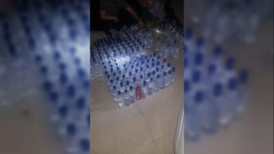  İzmir’in Konak İlçesindeki Sahte İçki Operasyonunda 346 Litre Sahte